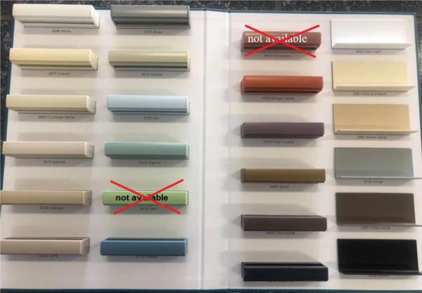 Portrait Rail & Light Guard Colours