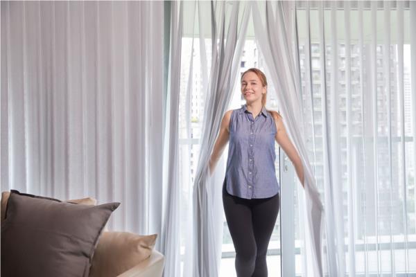 Ability to walk though Smart Drapes