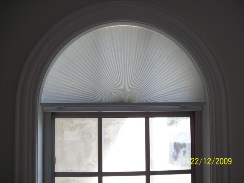 Arched honeycomb closeup