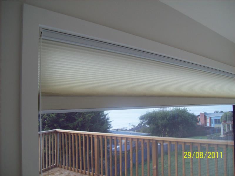 View double cell easyrise honeycomb blind