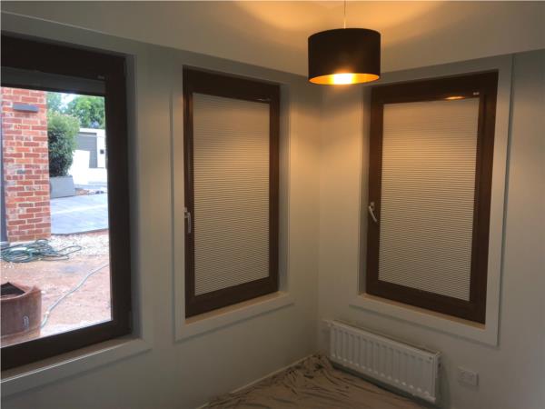Black uPVC frames