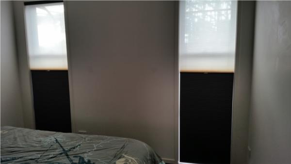 Day night in a bedroom