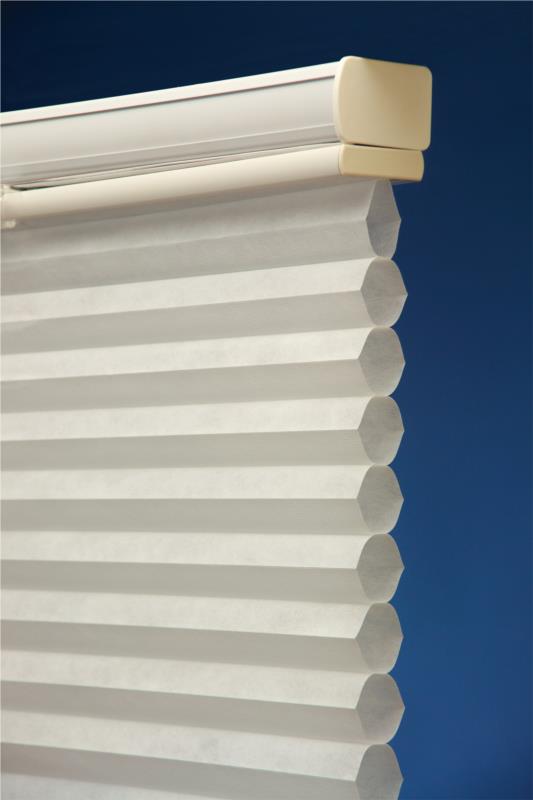 Double cell light filtering TDBU cordless honeycomb blind