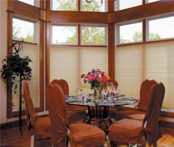 Top down bottom up single cell honeycomb blinds