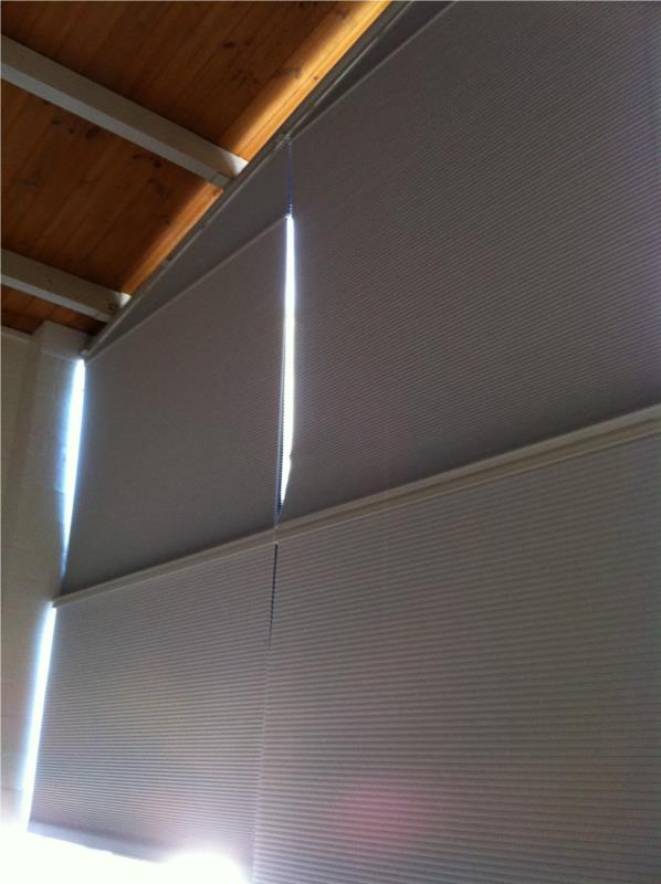 Freemantle blockout angled honeycombs