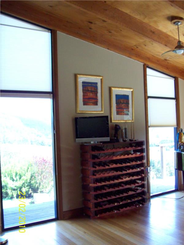 Arena Honeycomb Angled Blinds