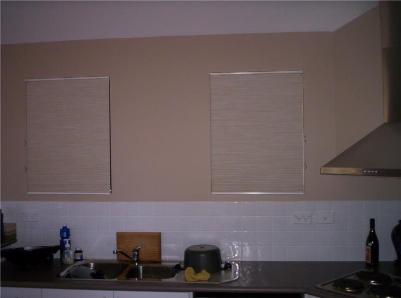 Arena Honeycombs in Blockout in kitchen