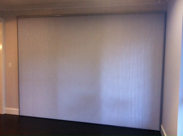 Vertical honeycomb closed