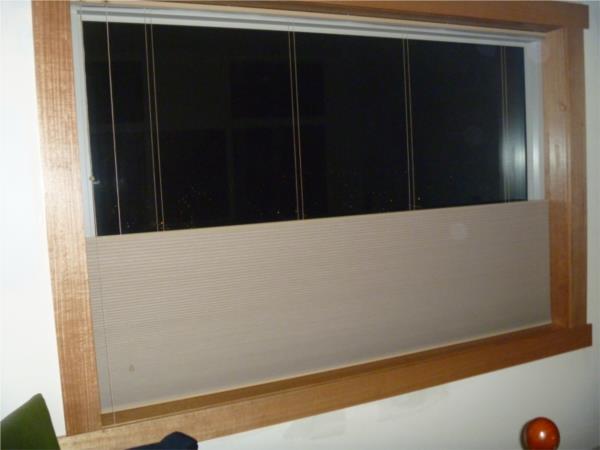 View top down bottom up blockout honeycomb blind